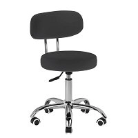 Taboret kosmetyczny Activ A-007 do pedicure czarny dostępny w 48h