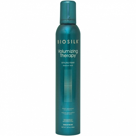 Pianka BioSilk Volumizing Therapy Styling Foam do włosów średnio utrwalająca 360g Pianki do włosów Farouk 633911731478