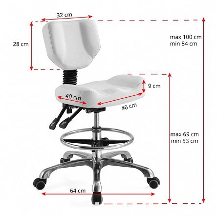 Taboret Activ A-4299 Taborety i hokery kosmetyczne Activ