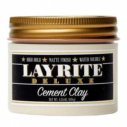 Pomada Layrite Cement Clay mocna do włosów 120g Pomady do włosów Layrite 857154000239