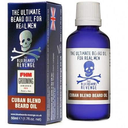 Olejek Bluebeards Revenge Cuban Blend do brody 50ml Pielęgnacja Bluebeards 5060297001499