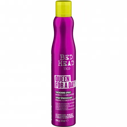 Spray Tigi Bed Head Queen For a Day dodający objętość do włosów cienkich i delikatnych 311ml Tigi 615908431209