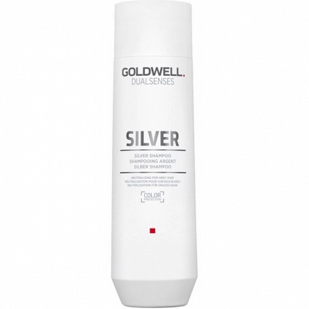 Szampon Goldwell Dualsenses Silver ochładzający kolor włosów siwych 250ml Szampony do włosów siwych Goldwell 4021609028710