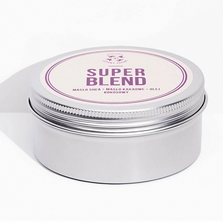 Masło 4 Szpaki Super Blend shea i kakaowe + olej kokosowy do ciała 150ml Kosmetyki dla mężczyzn 4 Szpaki 5906660352051