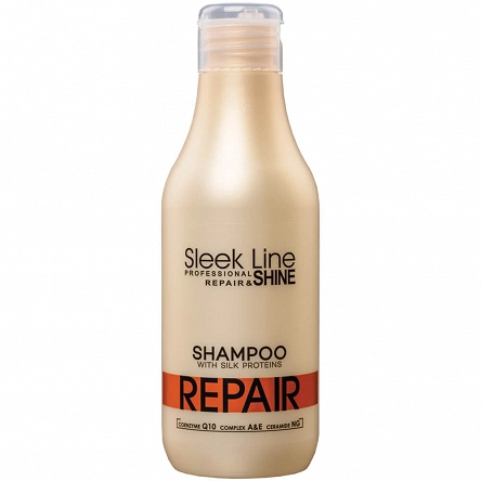 Szampon Stapiz Sleek Line Repair, wygładzający 300ml Szampony nawilżające Stapiz 5904277710431