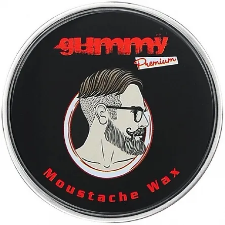 Wosk Gummy Moustache Wax do stylizacji wąsów 20ml Stylizacja Gummy Beard 8691988009875