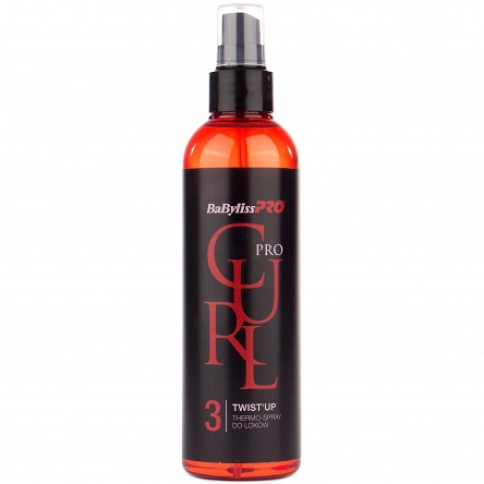 Spray BaByliss ProCurl 3 do kręcenia włosów 250ml Spraye do włosów BaByliss Pro 3030050104288