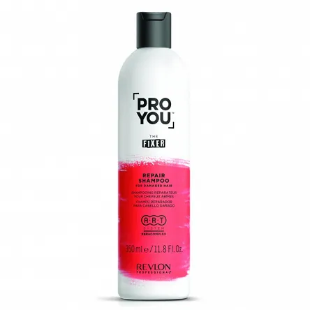 Szampon Revlon ProYou The Fixer Repair o działaniu regenerującym do włosów zniszczonych 350ml Szampon regenerujący włosy Revlon Professional 8432225114200