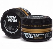 Pomada Nishman Styling Wax 07 Gold One o średnim utrwaleniu i połysku 150ml