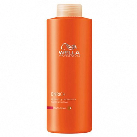 Odżywka Wella Enrich Thick nawilżająca włosy 1000ml Odżywki do włosów suchych Wella 4015600117856