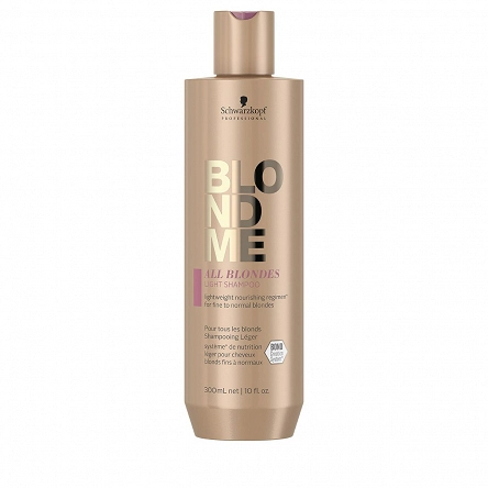 Szampon Schwarzkopf BLONDME All Blondes Light wzmacniający do włosów blond 300ml Szampony do włosów Schwarzkopf 4045787636055