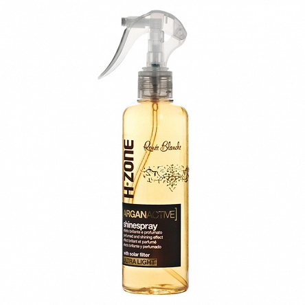 Nabłyszczacz do włosów Renee Blanche H-ZONE Argan Active ShineSpray 250ml Spraye do włosów Renee Blanche 8006569715227