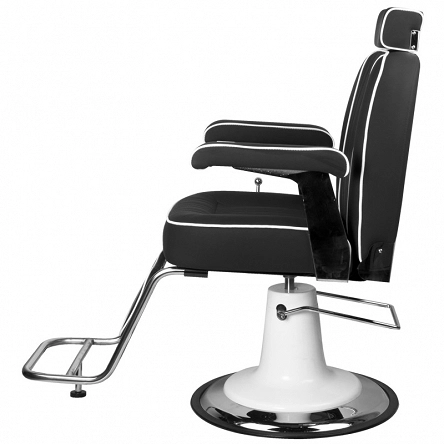 Fotel Gabbiano Amadeo barberski czarny dostępny w 48h Fotele barberskie Gabbiano 5906717417009