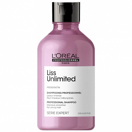 Szampon Loreal Liss Unlimited wygładzający do włosów niezdyscyplinowanych 300ml Szampony wygładzające L'Oreal Professionnel 3474636974405