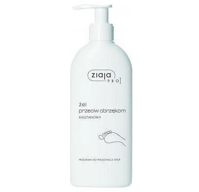 Ziaja PRO Stopy Żel przeciw obrzękom 400ml Kremy do stóp Ziaja PRO 5901887024620