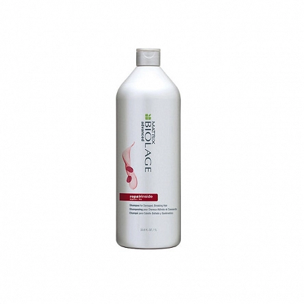 Szampon Biolage Repairinside o działaniu wzmacniającym 1000ml Szampon regenerujący włosy Matrix 884486194213