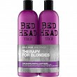 Zestaw Tigi Tweens Dumb Blonde szampon i odżywka do włosów blond 2x750ml Odżywka do włosów blond Tigi 615908942217