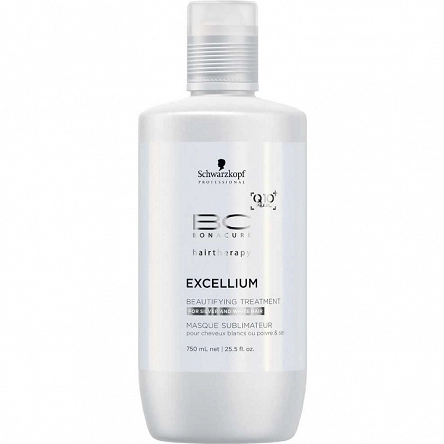 Maska Schwarzkopf BC Excellium Q10 Beauty do włosów siwych 750ml BC Excellium Q10 Linia do włosów dojrzałych Schwarzkopf 4045787322620