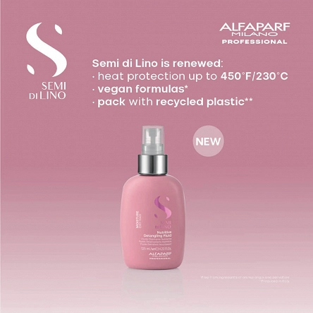 Fluid Alfaparf Semi Di Lino MOISTURE nawilżający do włosów 125ml Odżywka nawilżająca do włosów Alfaparf 8022297152530