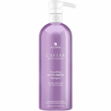 Szampon Alterna Caviar Anti-Frizz Shampoo wygładzający do włosów normalnych i grubych 1000ml Szampony wygładzające Alterna 873509027966