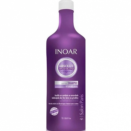 Szampon INOAR Speed Blond do włosów blond 1000ml Szampony do włosów Inoar 7898581082378