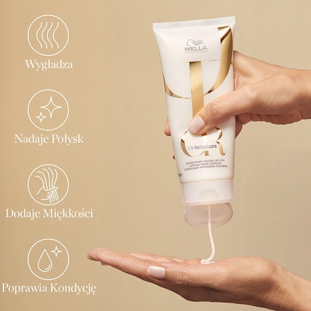 Odżywka Wella Oil Reflection rozświetlająca włosy 200ml Odżywki nabłyszczające Wella 4064666043722