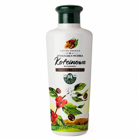 Wcierka Herbaria Banfi Hajszesz, kofeinowa do skóry głowy z nagietkiem i rumiankiem 250ml Serum do włosów Herbaria Banfi 5997005303586