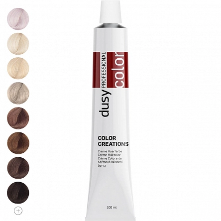 Farba Dusy Professional Color Creations do trwałej koloryzacji z proteinami jedwabiu 100ml Farby do włosów Dusy 4016660064241