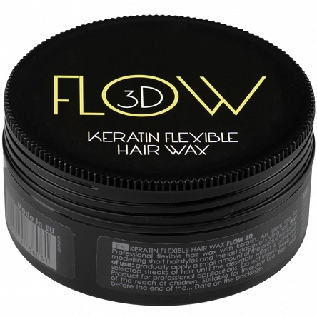 Wosk Stapiz Flow 3D Keratin do włosów 100ml Woski do włosów Stapiz 5905279736061