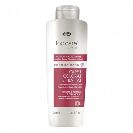 Szampon Lisap Top Care Chroma Care do włosów farbowanych 250ml Top Care Lisap 1100240000019