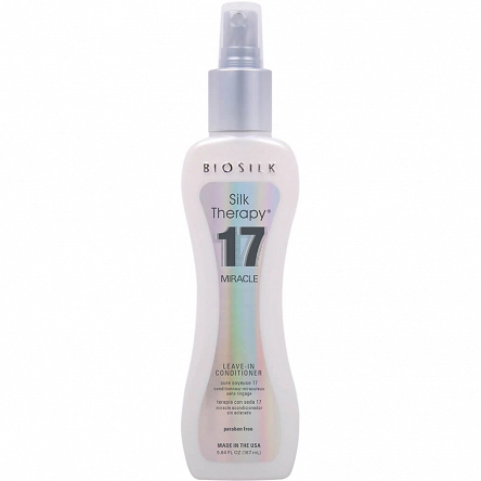 Odżywka bez spłukiwania Biosilk Silk Therapy 17 Miracle do włosów z jedwabiem 167ml Odżywki do włosów suchych Farouk 633911745304