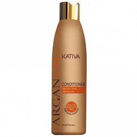 Odżywka Kativa Argan Oil regenerująca włosy 250ml Odżywki do włosów zniszczonych Kativa 7750075021488