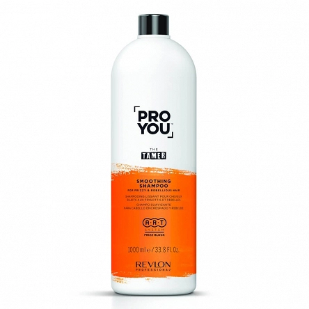 Szampon Revlon ProYou Tamer Anti-frizz Smoothing Szampon wygładzający do włosów 1000ml Szampony do włosów Revlon Professional 8432225113753