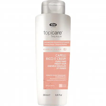 Szampon Lisap Top Care Curly nawilżający do włosów kręconych 250ml Szampony do włosów Lisap 1100800000015