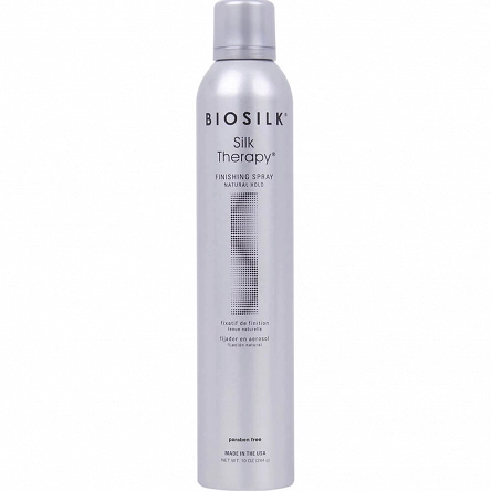 Lakier BioSilk Silk Therapy Finishing Natural Hold do włosów o naturalnym wykończeniu 284g Lakiery do włosów Farouk 633911745205