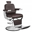 Fotel barberski Gabbiano CONTINENTAL brązowy dostępny w 48h Fotele barberskie Gabbiano