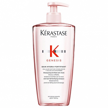 Szampon Kerastase Genesis Bain Hydra Fortifiant nawilżający i przeciw utracie gęstości włosów 500ml Szampony do włosów Kerastase 3474636980291