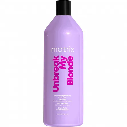 Szampon Matrix Unbreak My Blonde wzmacniający włosy blond 1000ml Szampony do włosów Matrix 3474636973682