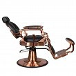 Fotel barberski Gabbiano Claudius Cupper, czarny dostępny w 48h Fotele barberskie Gabbiano 5906717434501