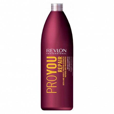 Szampon Revlon ProYou Repair regenerujący do włosów zniszczonych 1000ml Szampony do włosów Revlon Professional 8432225114217