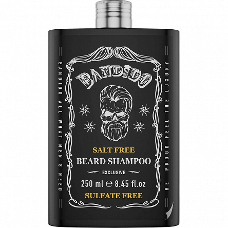 Szampon Bandido Beard do brody dla mężczyzn 250ml Szampony do włosów Bandido 8681863080884