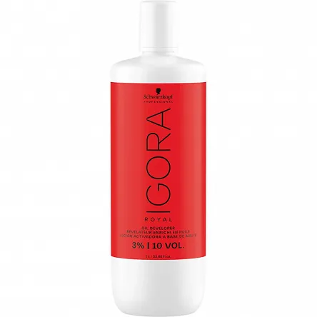 Oksydant Schwarzkopf Professional Igora Developer do farb, stężenia 3%, 6%, 9%, 12% 1000ml Oxydanty Schwarzkopf 4045787979817