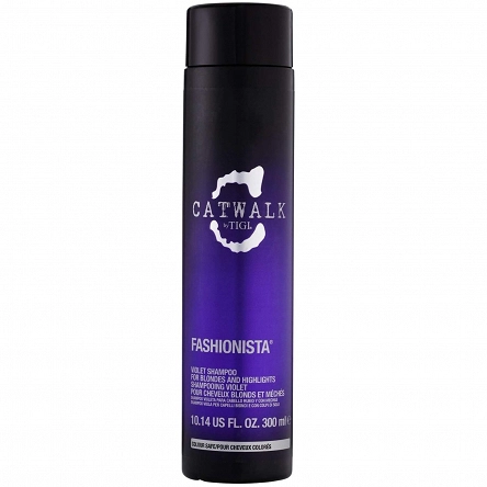 Szampon Tigi Catwalk Fashionista Violet do włosów blond, rozjaśnianych i z pasemkami 300ml Szampony do włosów Tigi 615908426847