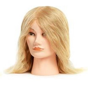 Główka treningowa Exclusive Blond, damska 35-40cm Główki fryzjerskie COMPLEX 7392907986604