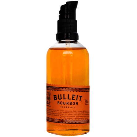 Olejek Pan Drwal Bulleit do brody o aromacie amerykanskiego burbonu 100ml Pielęgnacja brody i wąsów Pan Drwal 5907512655696