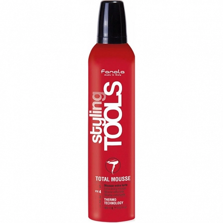 Pianka Fanola Styling Tools Total Mousse do modelowania włosów 400ml Pianka zwiększająca objętość włosów Fanola 8032947863914