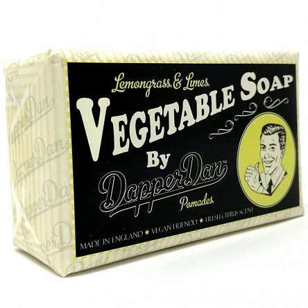 Mydło Dapper Dan Vegetable Soap Lemongrass&Limes do ciała roślinne 190g Pielęgnacja Dapper Dan 634158735394