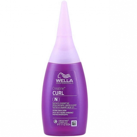 Trwała do włosów Wella Creatine+ Curl N, do włosów normalnych i opornych 75ml Trwała i prostowanie Wella 8005610437521