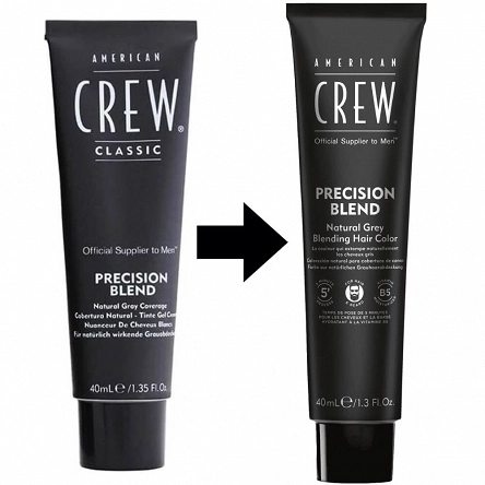 Odsiwiacz American Crew Precision Blend Shades dla mężczyzn do włosów 3 x40ml Koloryzacja włosów dla mężczyzn American Crew 738678248355