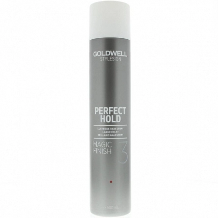 Lakier Goldwell Stylesign Perfect Hold Sprayer 3 Magic Finish średnio utrwalający 500ml Suchy lakier do włosów Goldwell 4021609275152